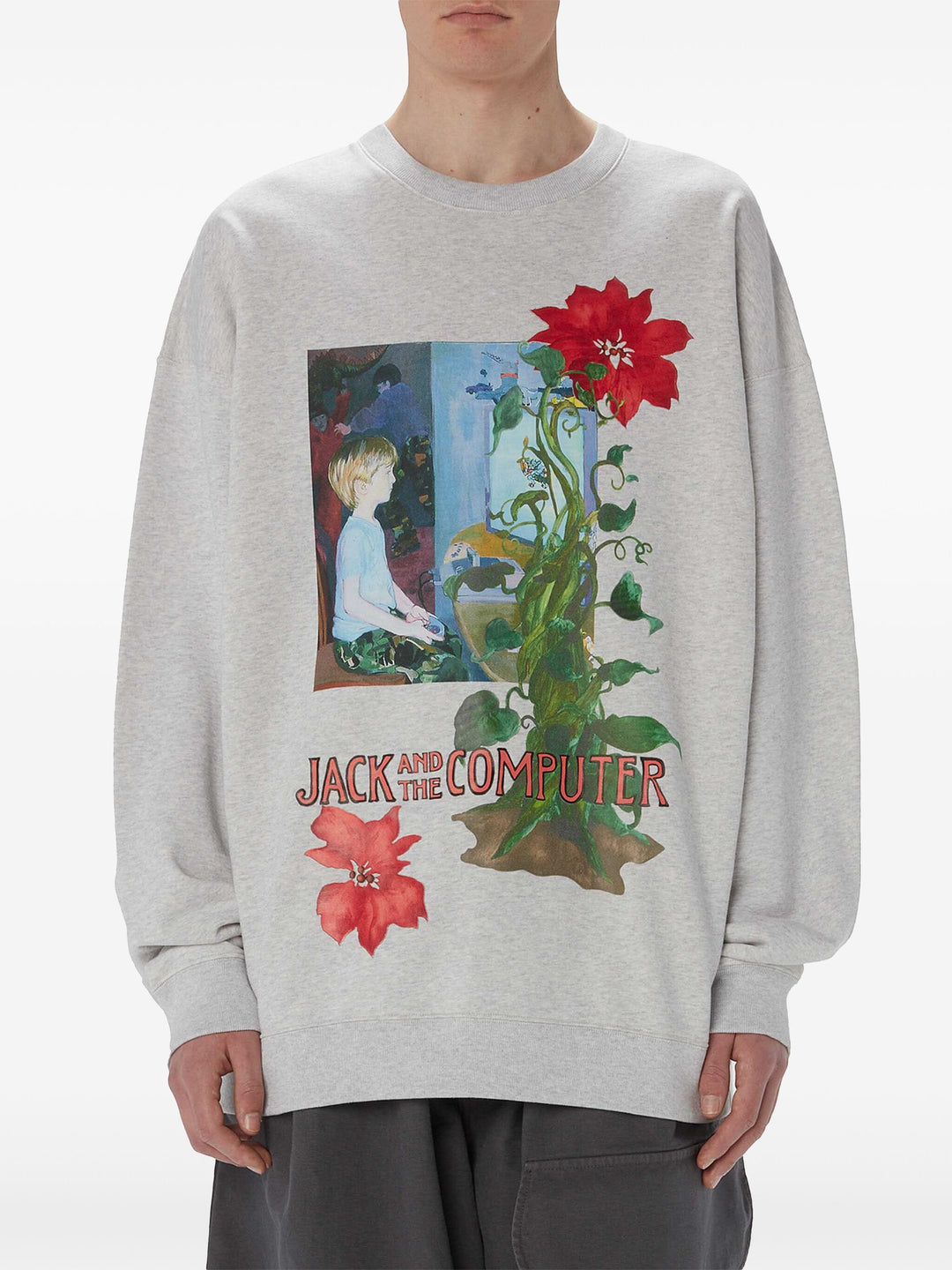 Relaxed Fit Printed Sweatshirt