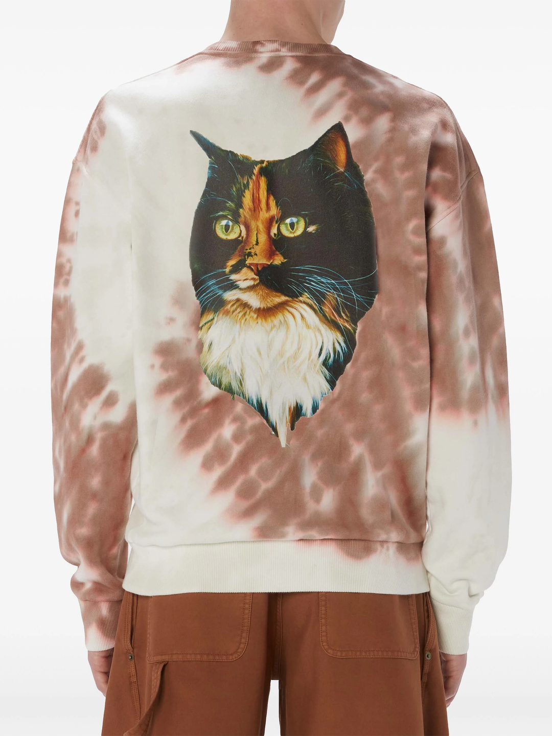 Tie Dye Cat Sweatshirt