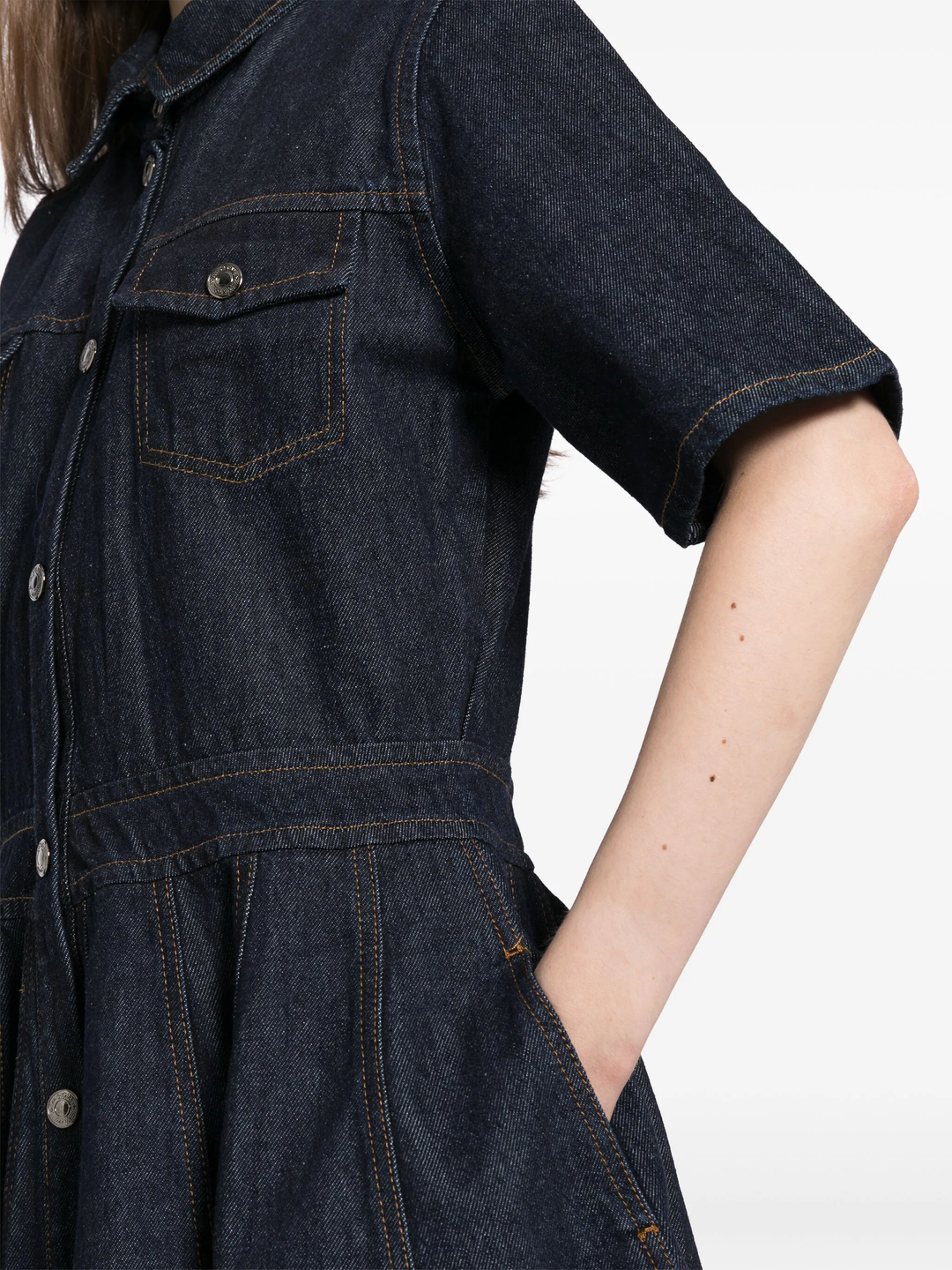 Denim A-Line Dress