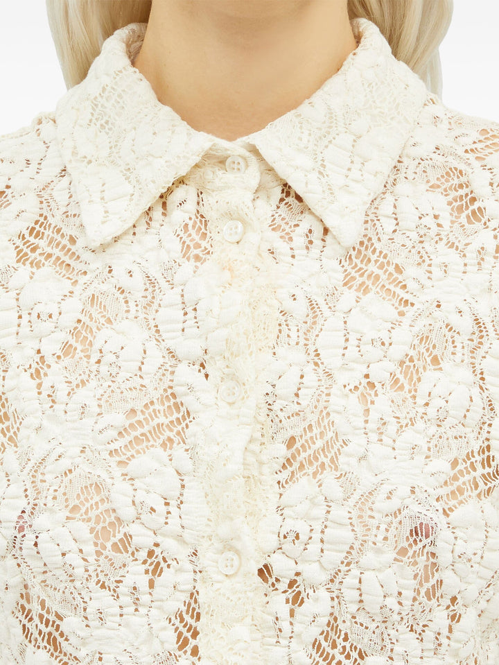 Flower Lace Shirt