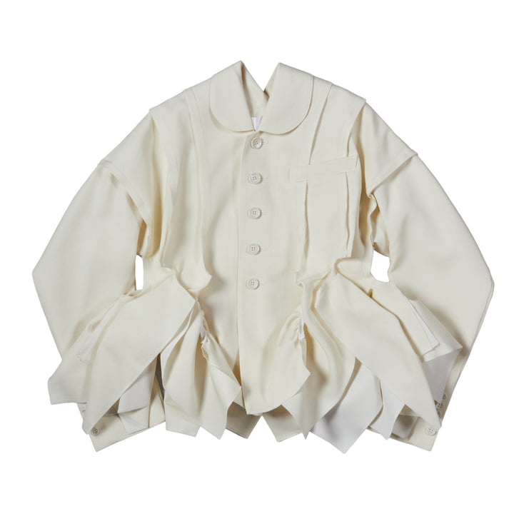 Wool Gabardine Overdyed Jacket