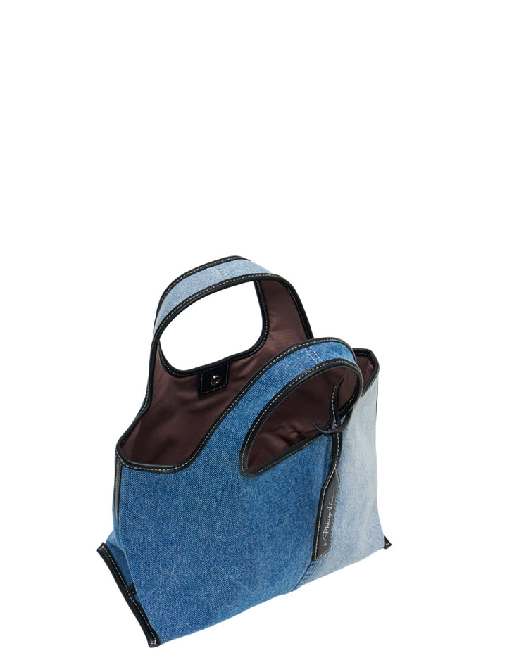 Denim Mini Market Tote