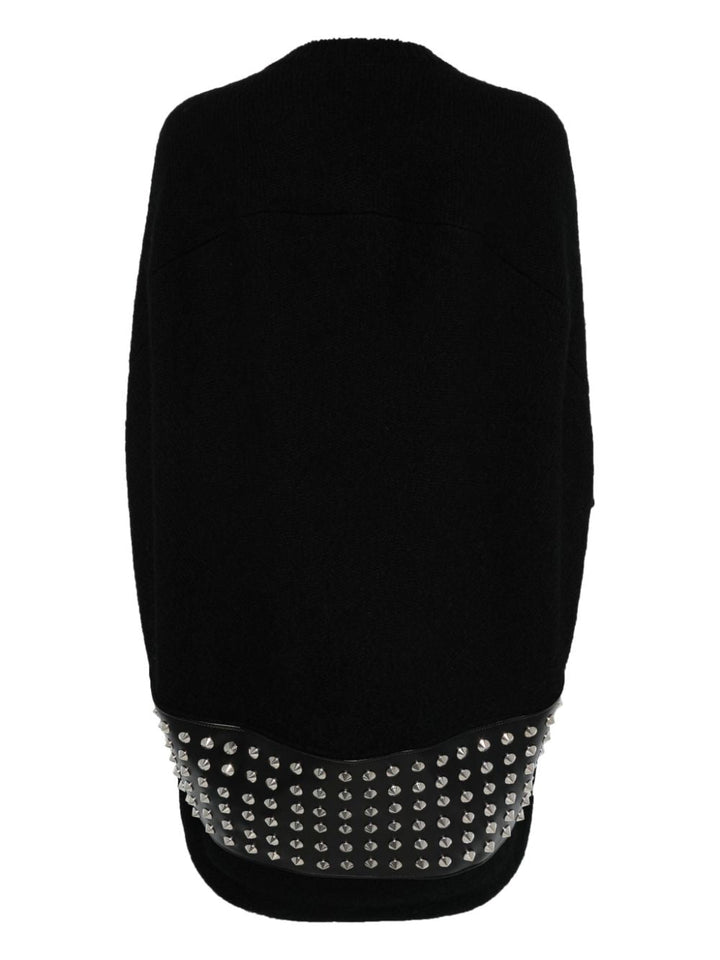 Wool Mohair Jacquard Enamel Top