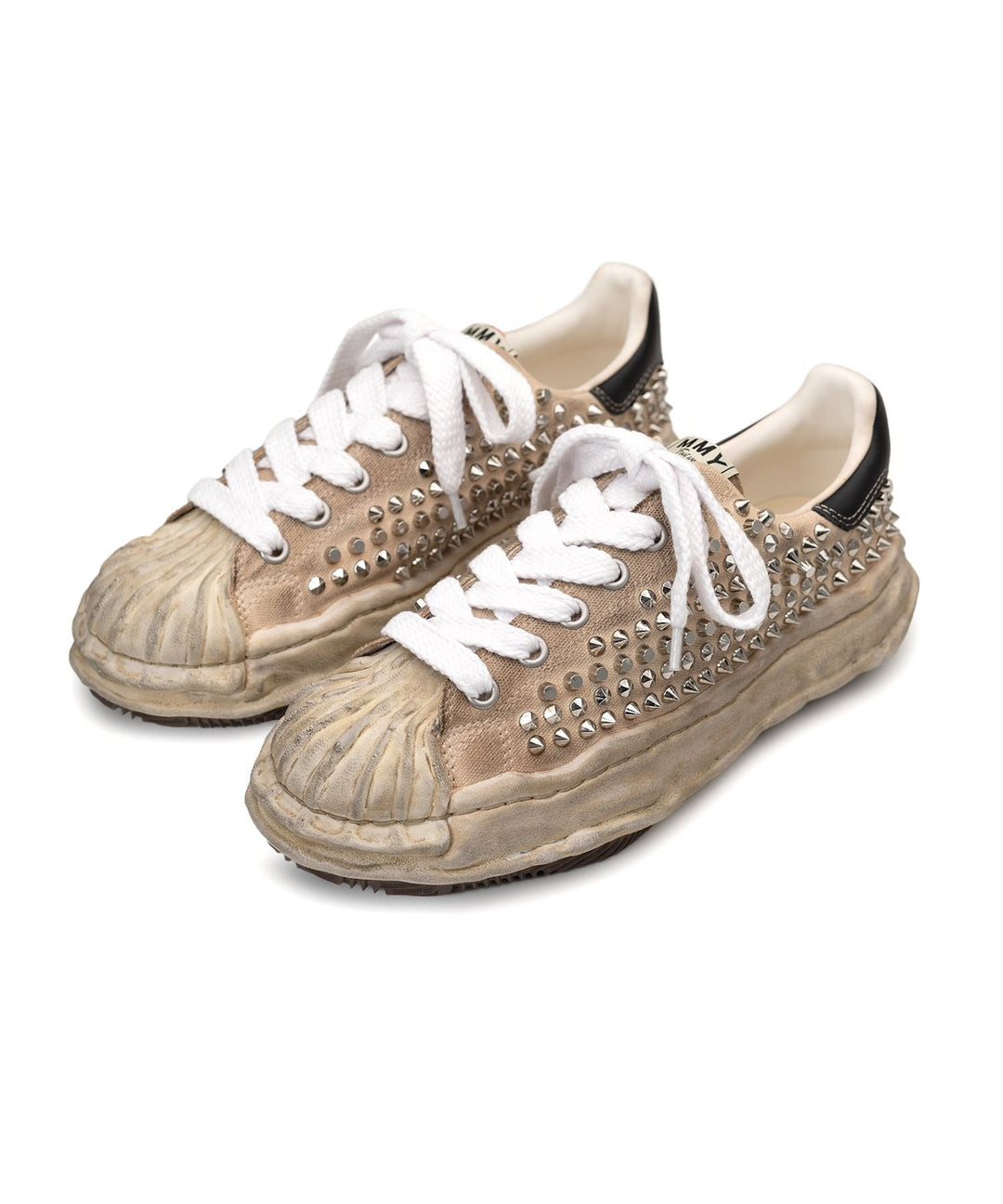 Blakey Original Sole Studded Canvas Low-Top Sneakers