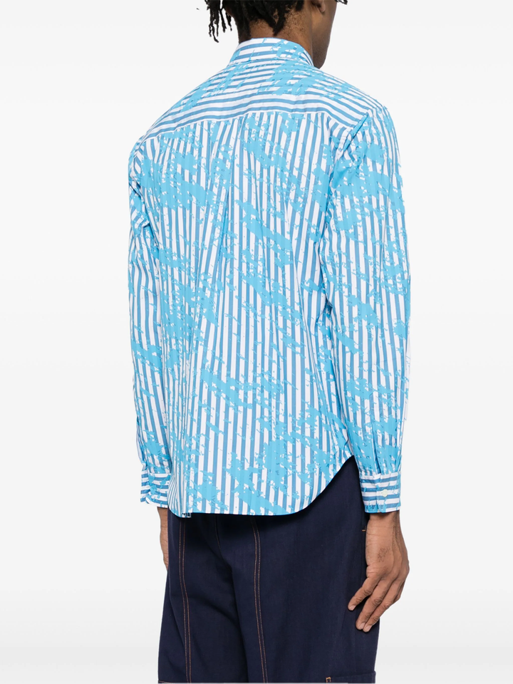 Cotton Broad Stripe Shirt