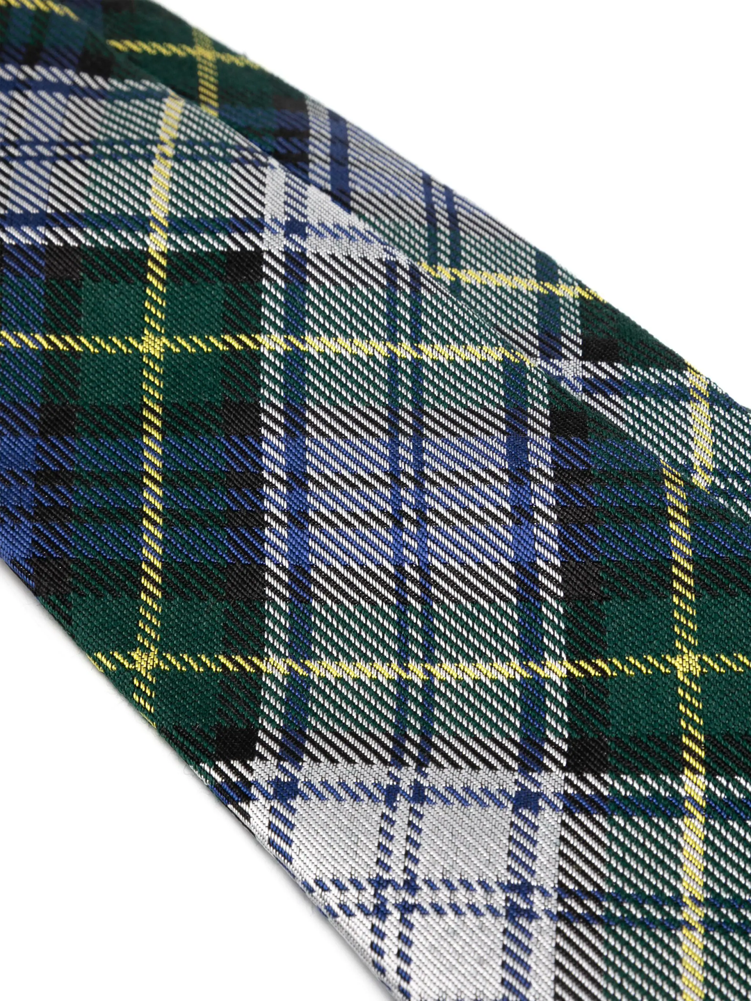 Silk Wool Tartan Check Tie