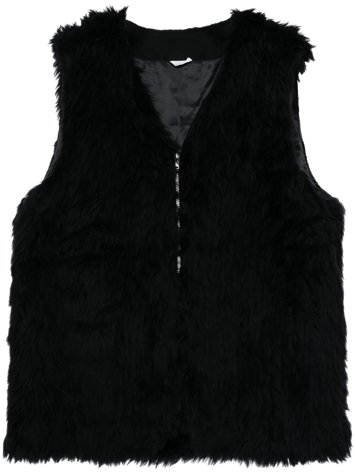 Acrylic Shaggy Fake Fur Vest