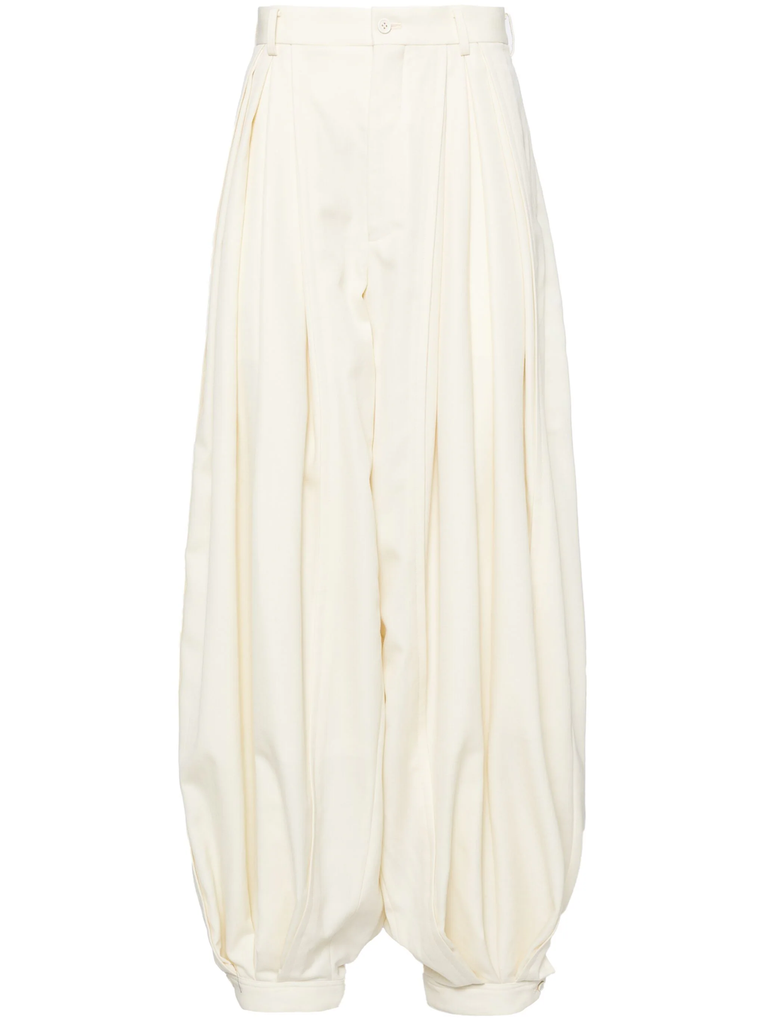 Wool Gabardine Medium Pants