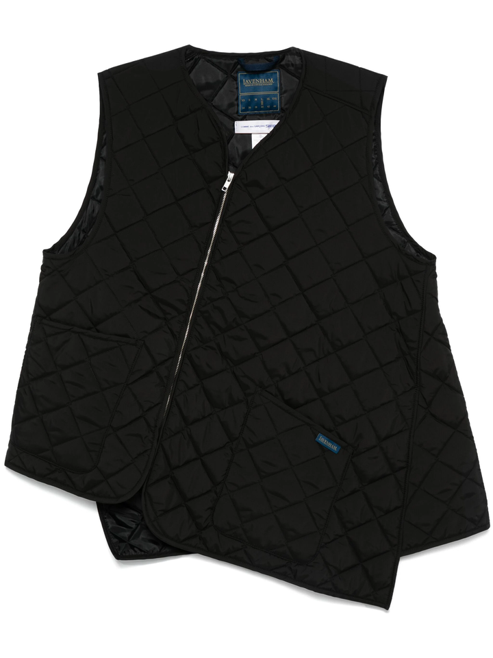 CDG Shirt X Lavenham Bias Thor Vest