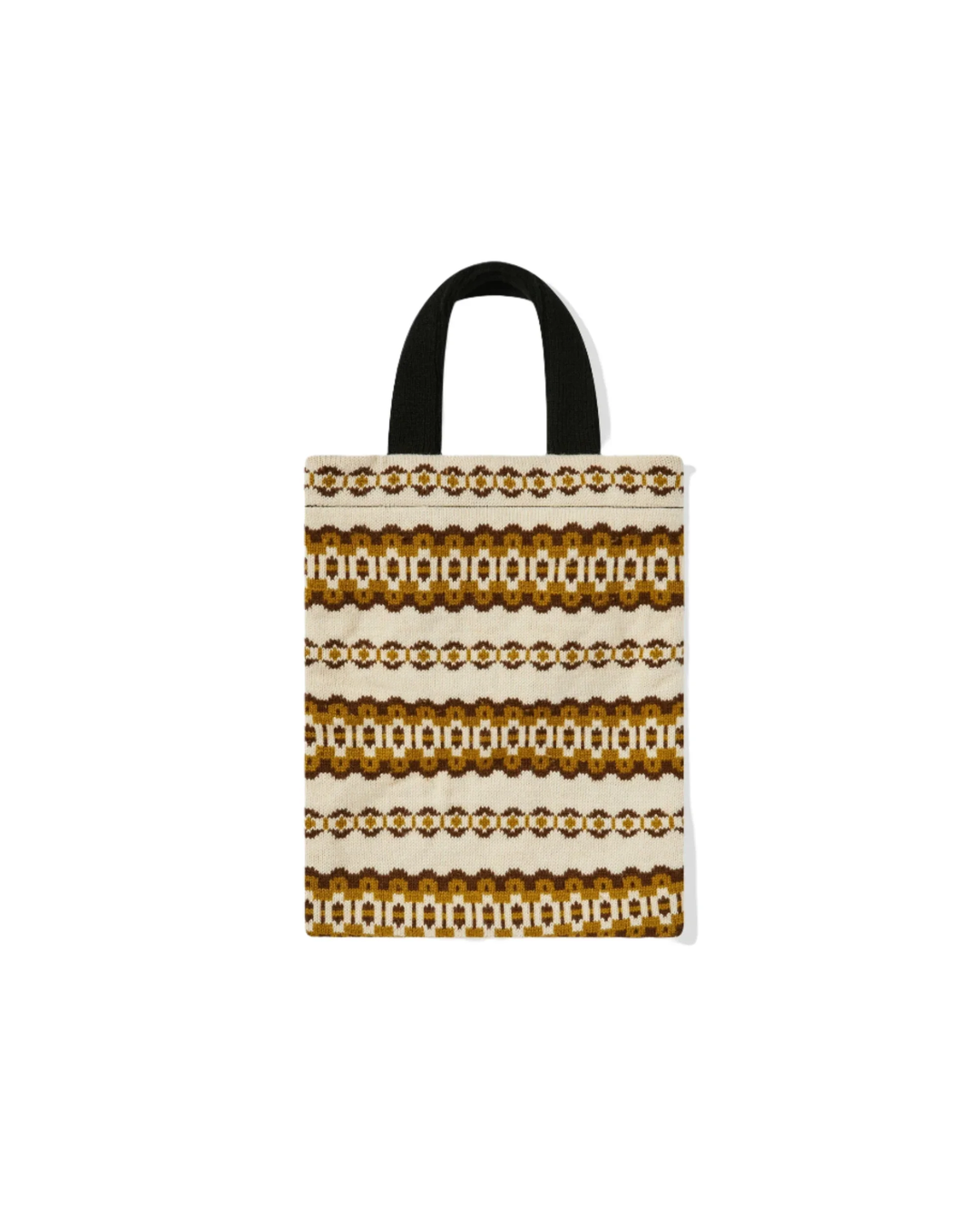 Strong Will Jacquard Knit Bag