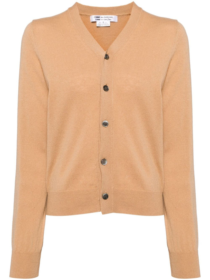 Cashmere Jersey Cardigan