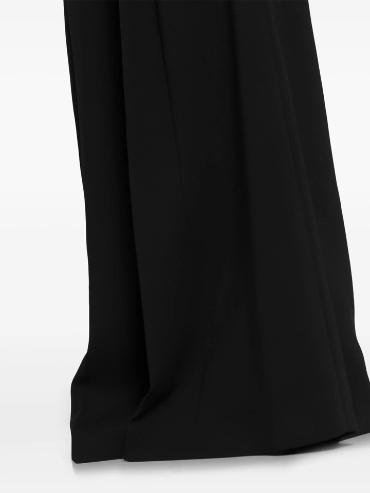 Crepe Wide Leg Pants