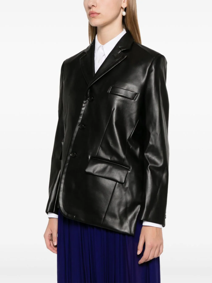 Soft Matt Fake Leather Jacket