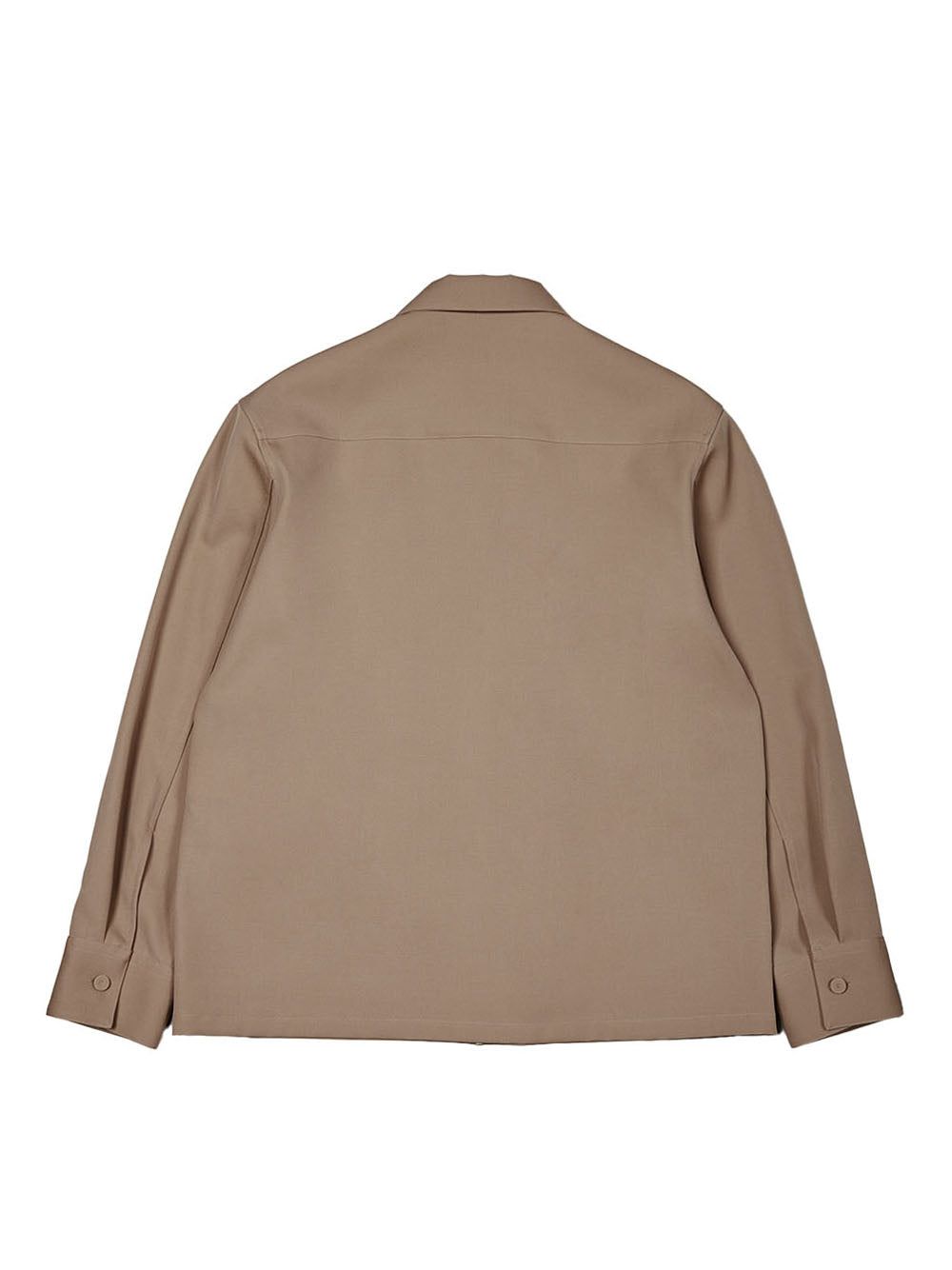 Sharp Wool Gabardine Shirt