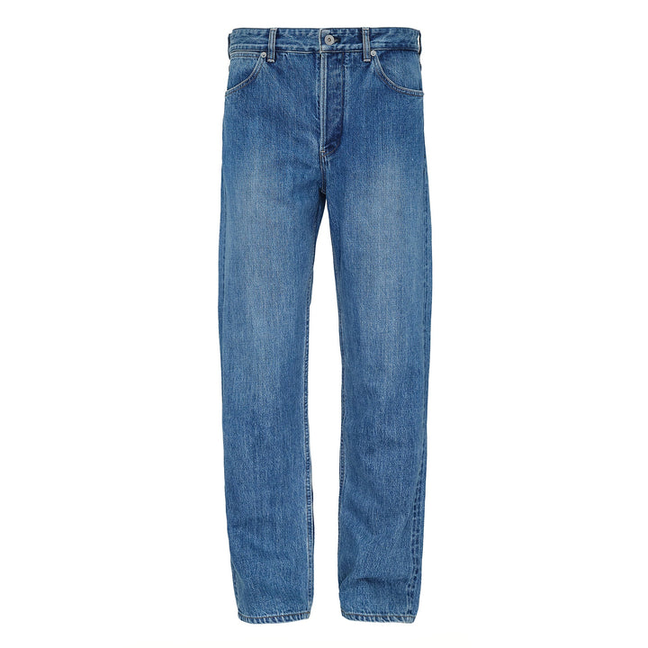 Standard Washed Denim Trousers