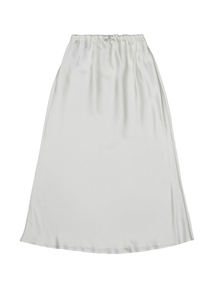 Knee Length Cut Bias Skirt