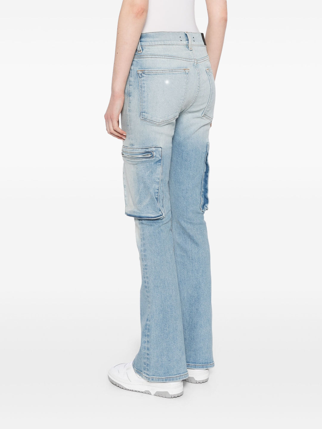 Cargo Flare Jeans