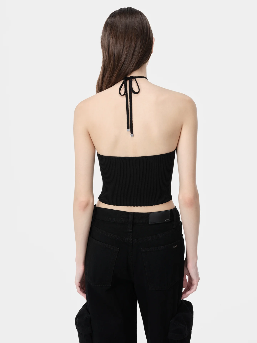 Amiri Stacked Halter Top