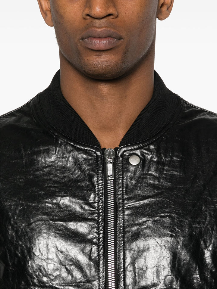 Classic Flight Waxy Lamb Leather Blouson