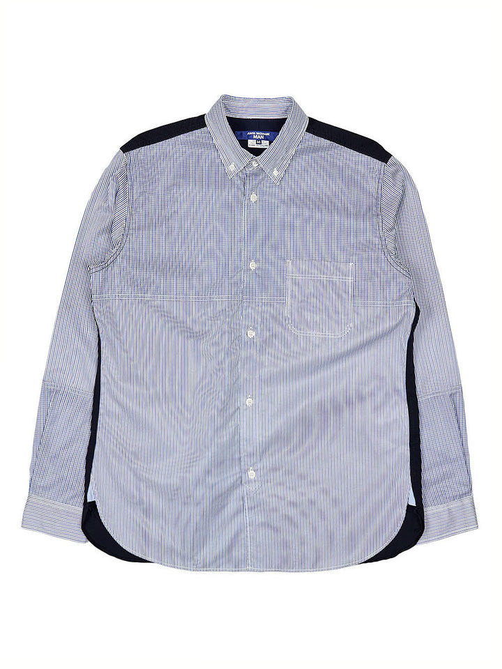 Cotton Stripe X Cotton Nylon Shirt