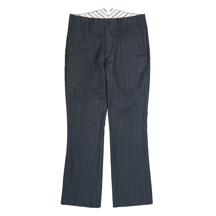 Wool Stripe Pants