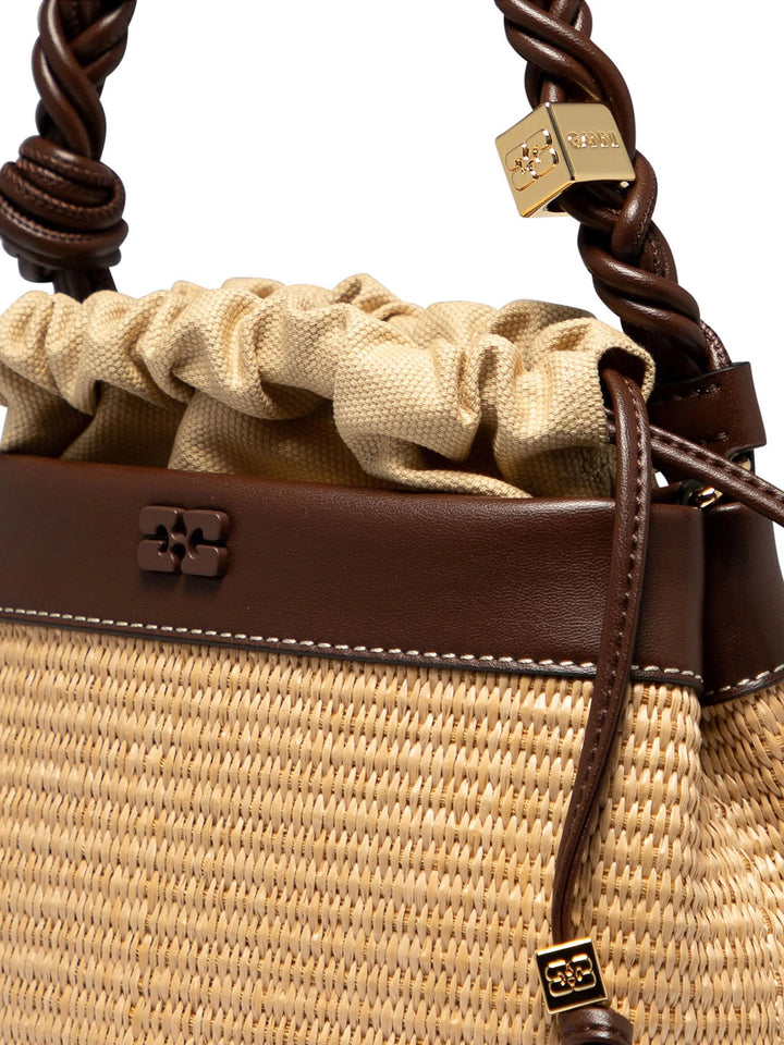 Bou Bucket Bag Raffia