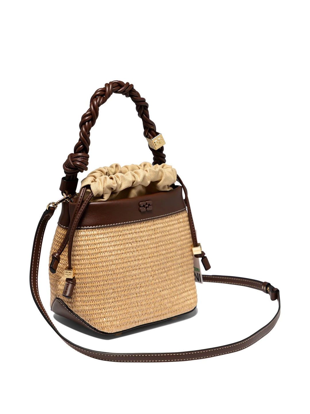 Bou Bucket Bag Raffia