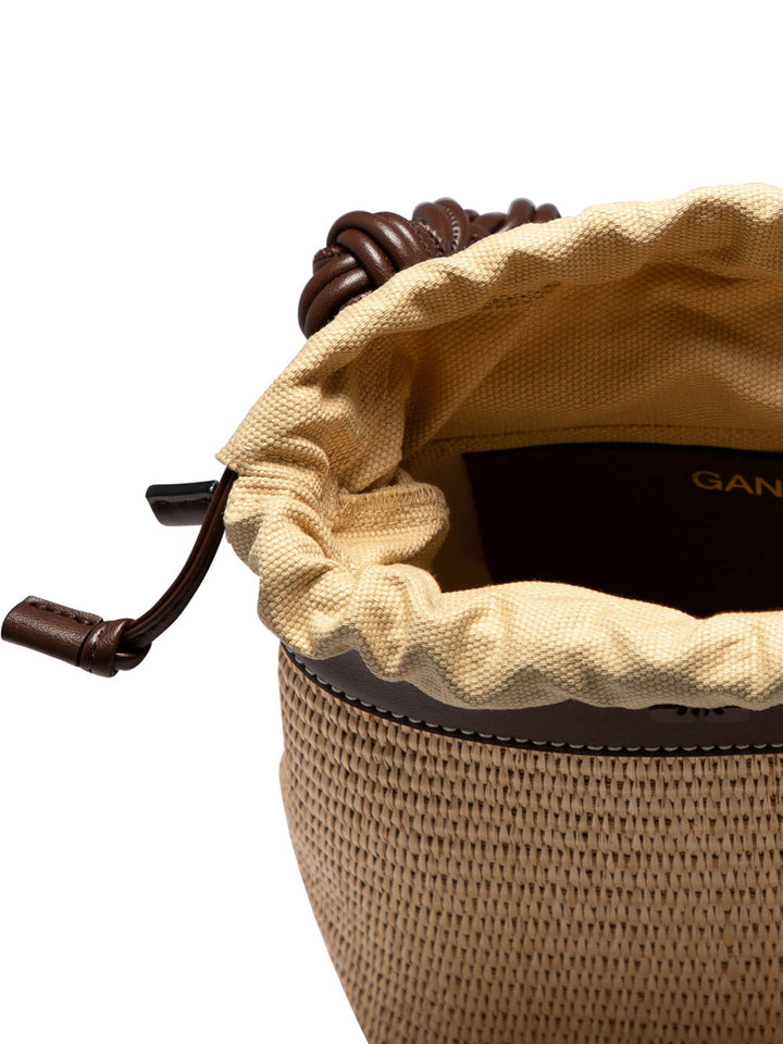 Bou Bucket Bag Raffia