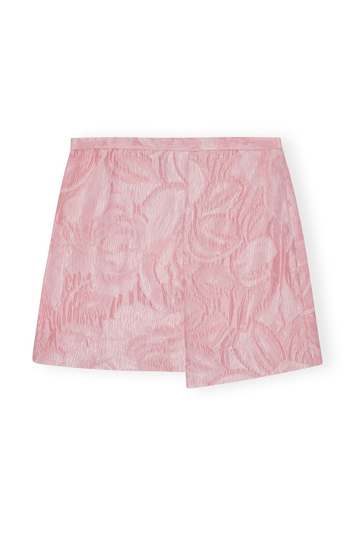 Textured Cloque Mini Skirt