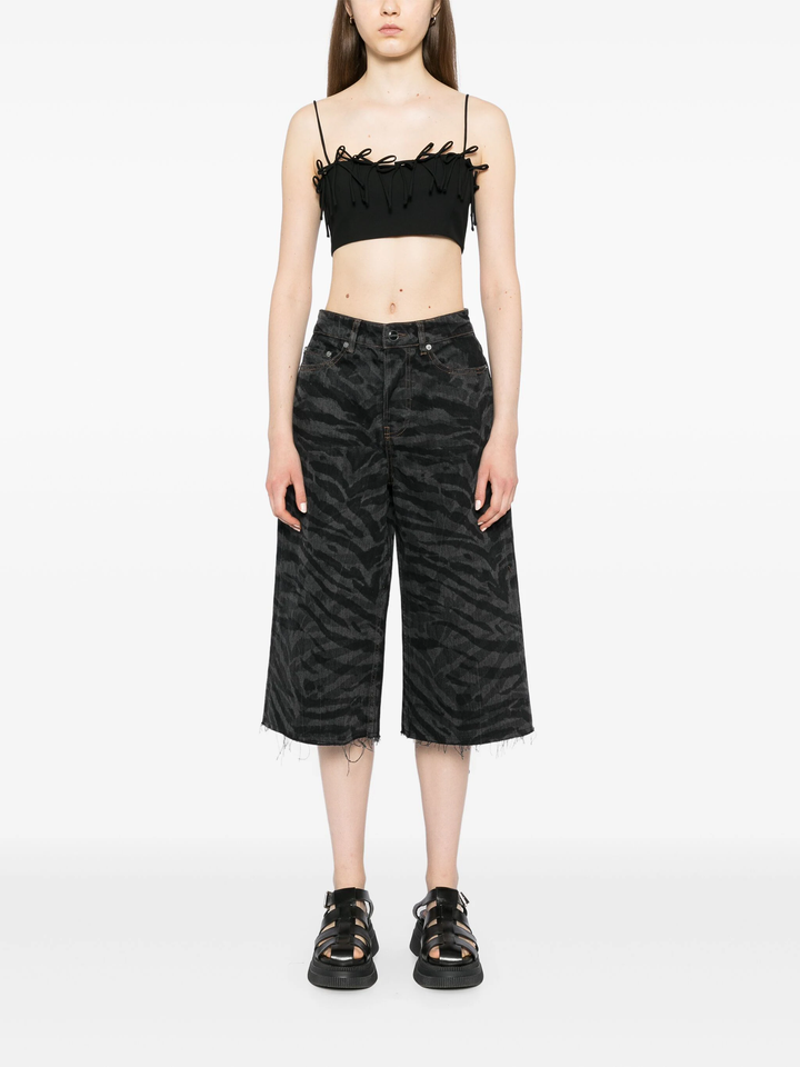 Lazer Denim Shorts