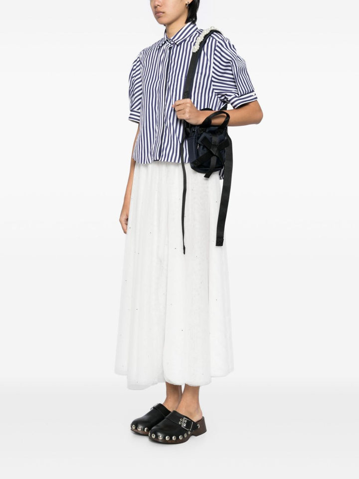 Beaded Mini Classic Bow Crossbody