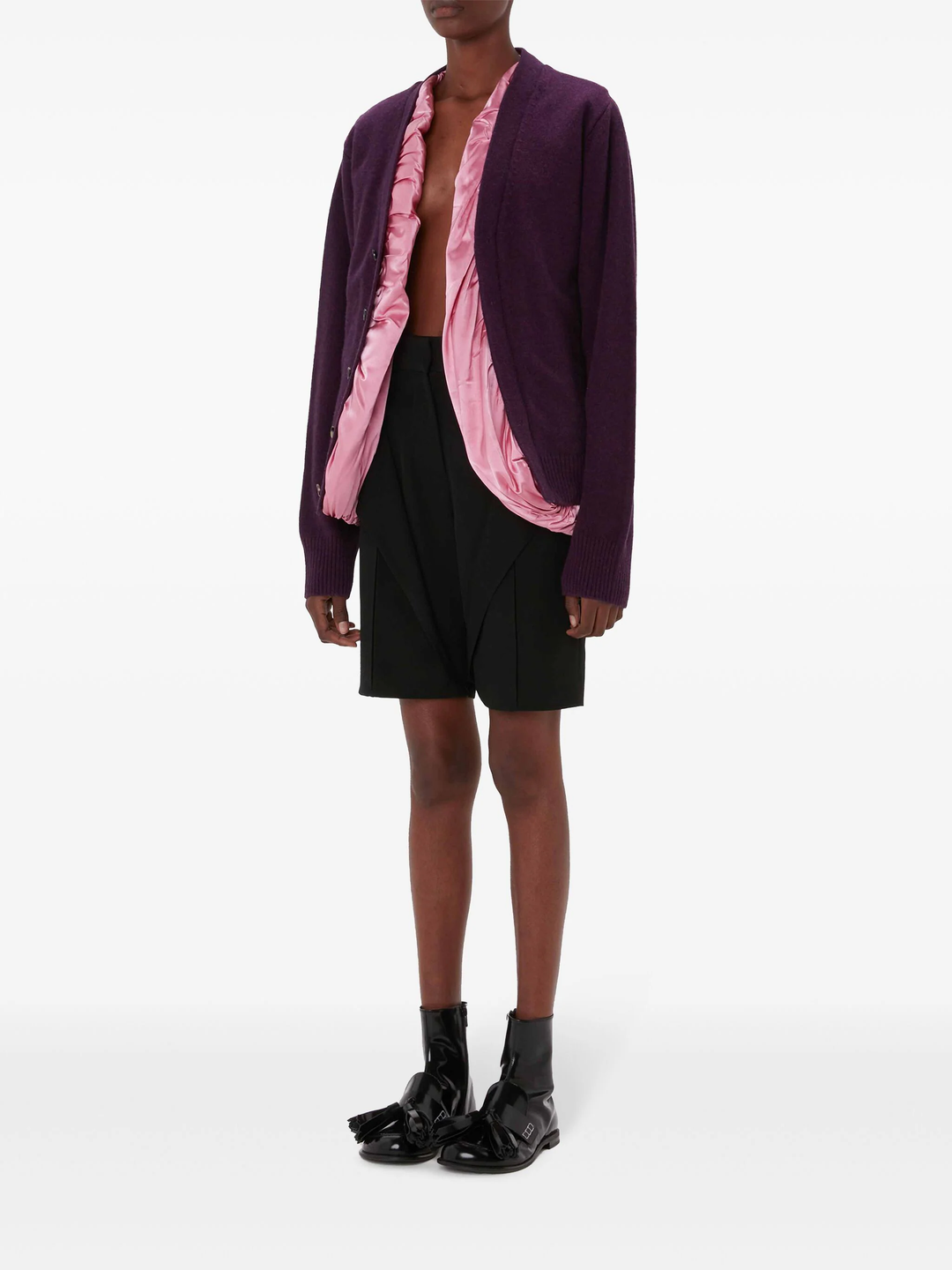 Satin Lined Cardigan