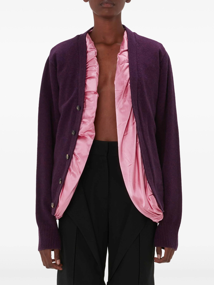Satin Lined Cardigan