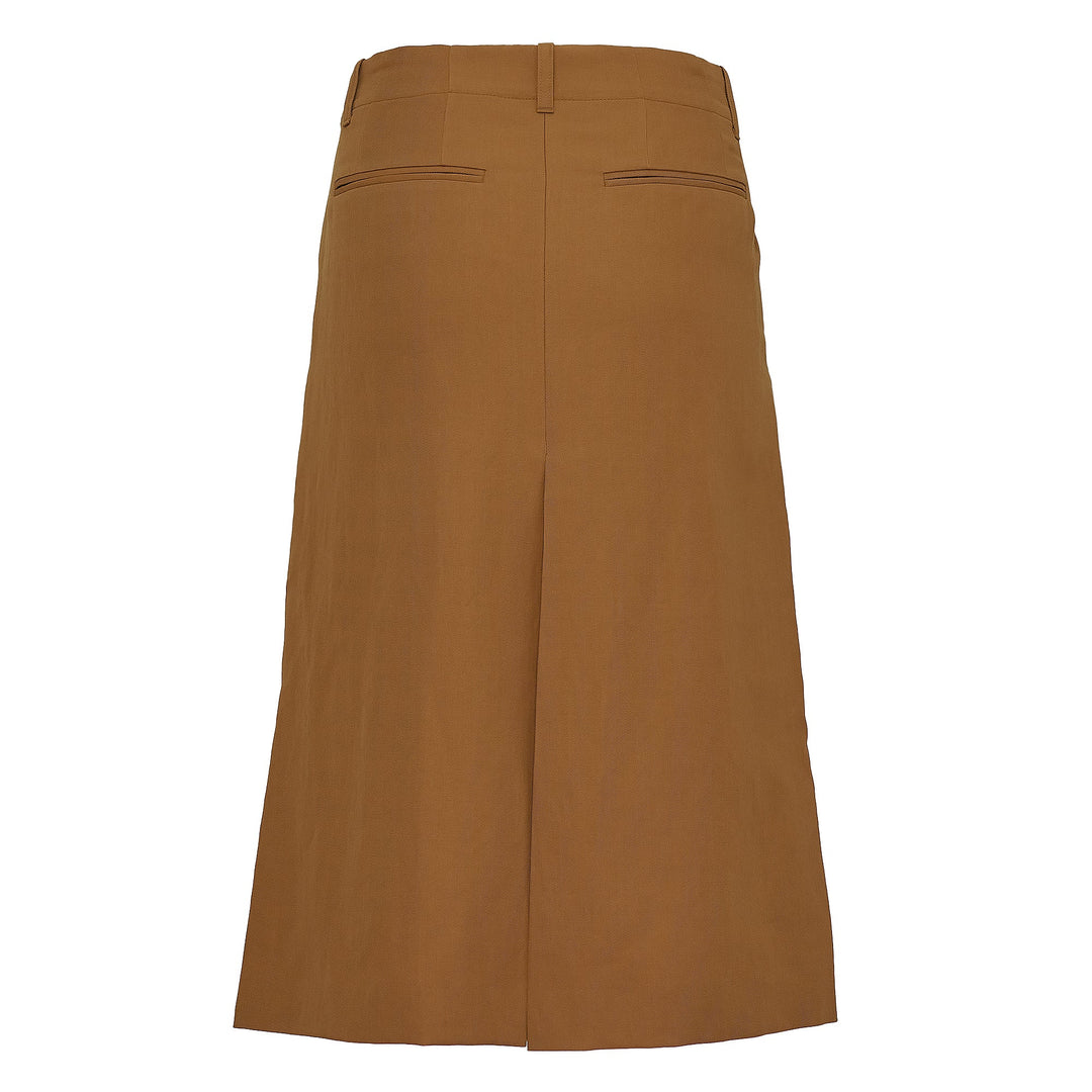 Center Slits Skirt