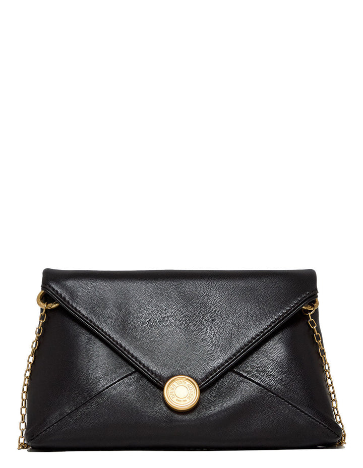 Leather Envelope Crossbody