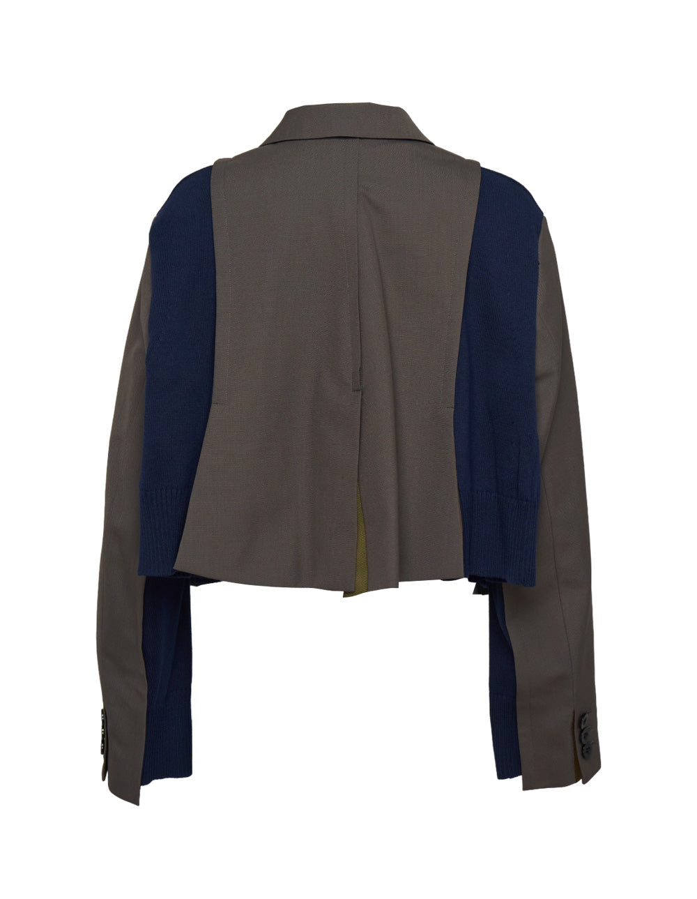 Suiting x Knit Jacket