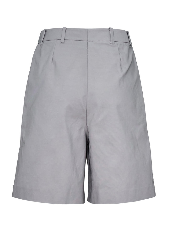 Sheen Poly Tailored Knee Length Shorts