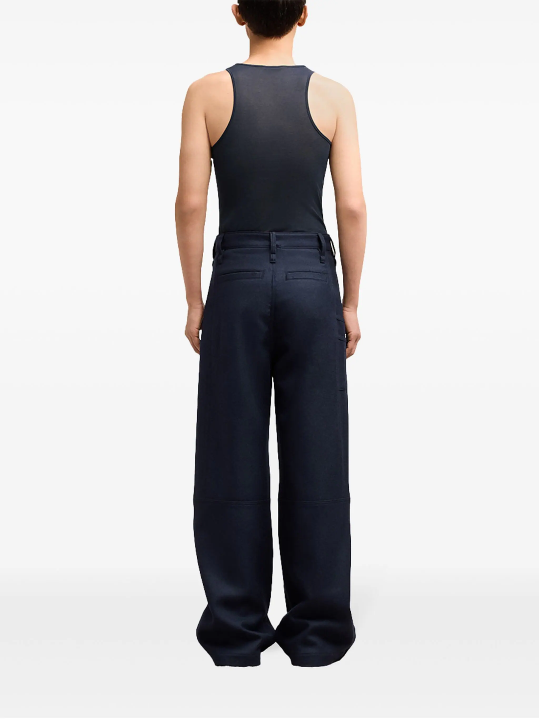 Low Cut Fluid Tank Top