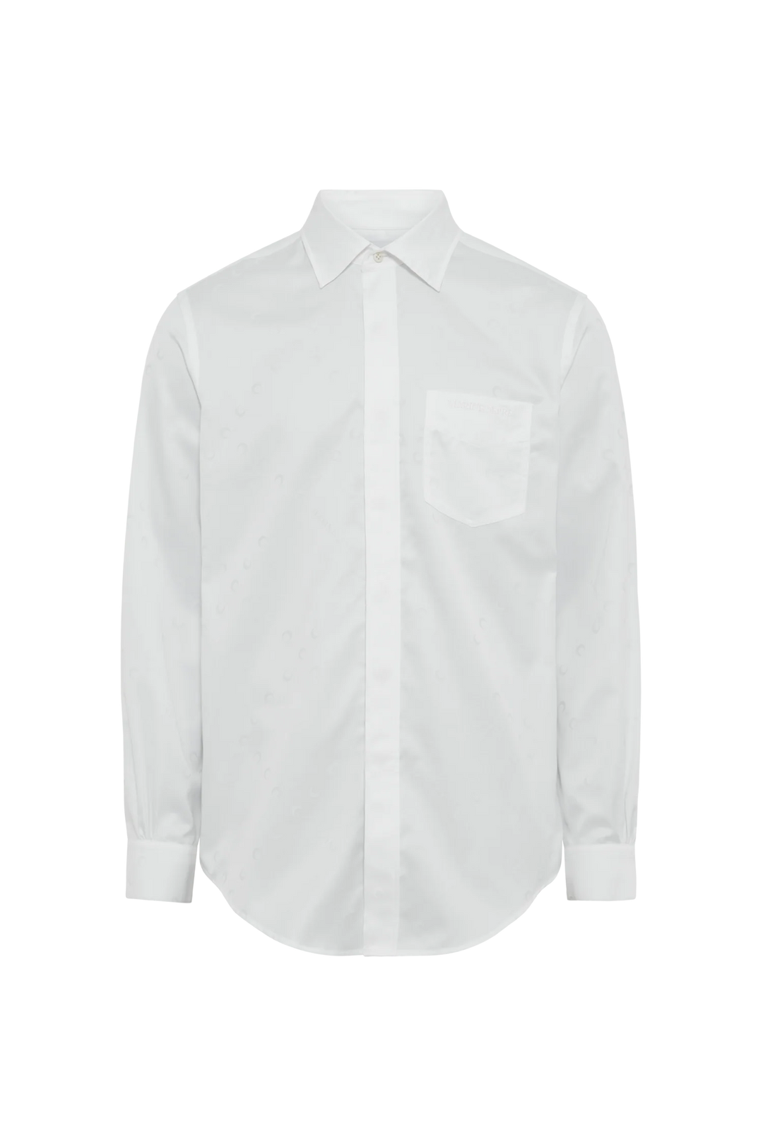 Marine Serre Jacquard Poplin Shirt