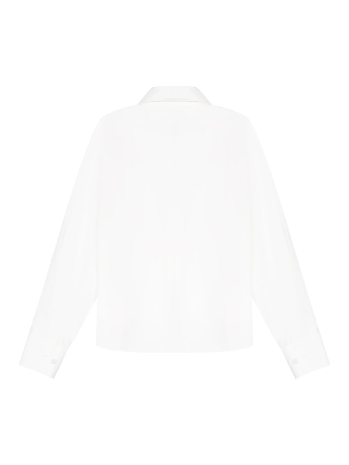 White Womens Simply Cotton Shirt