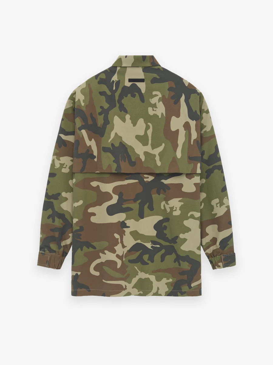 Military Nylon Overshirt