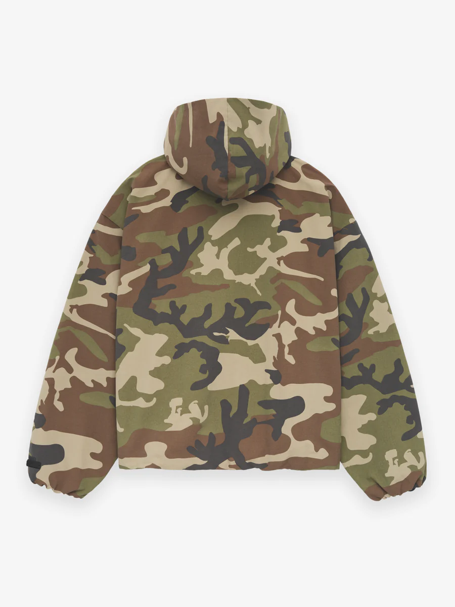 Military Nylon Hooded Anorak