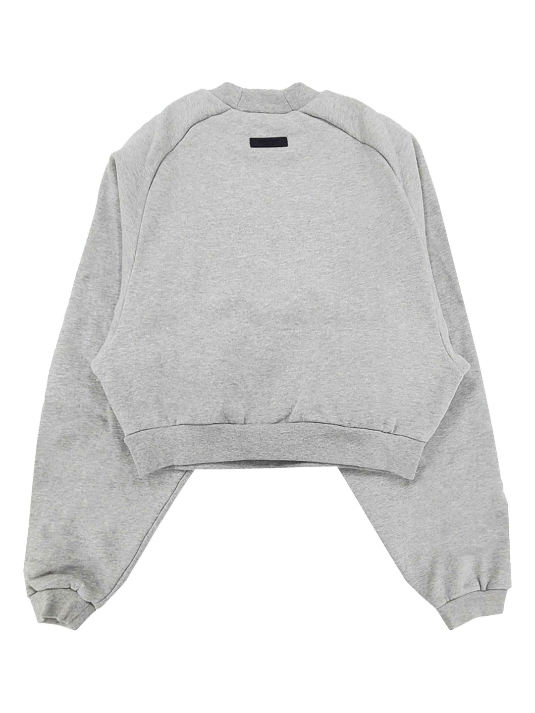 Fleece Cropped Crewneck Sweatshirt