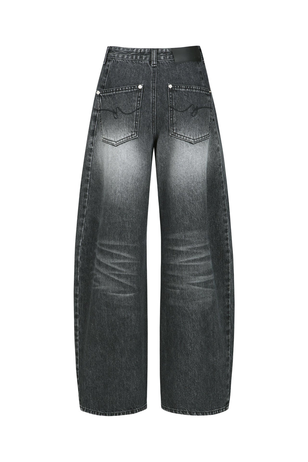 High-Waist Wide Jeans