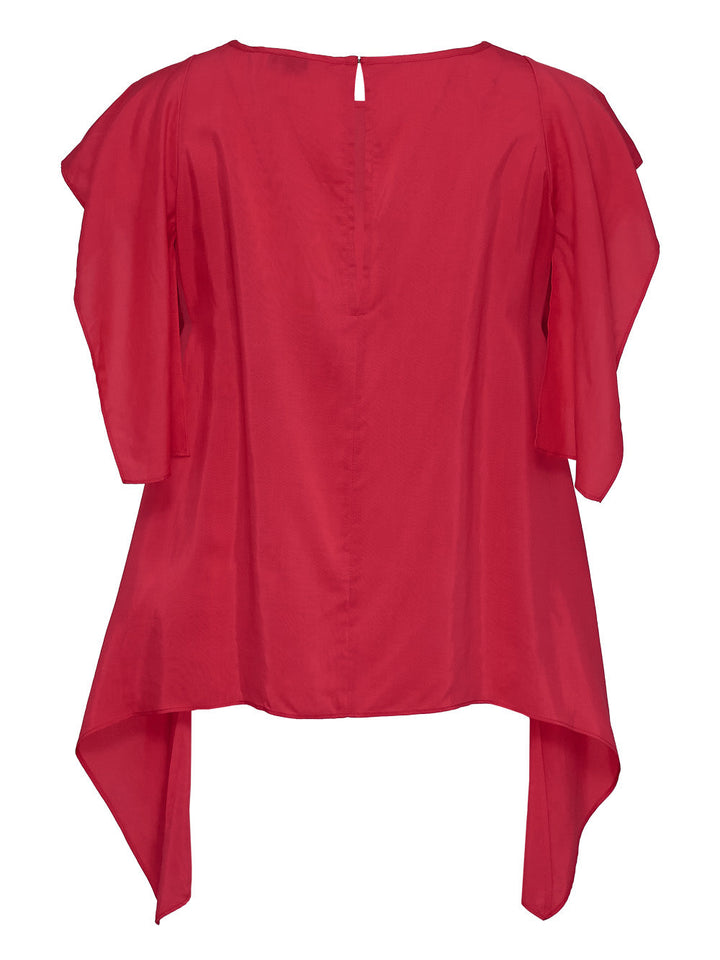 Silky Viscose Tencel Drape Top