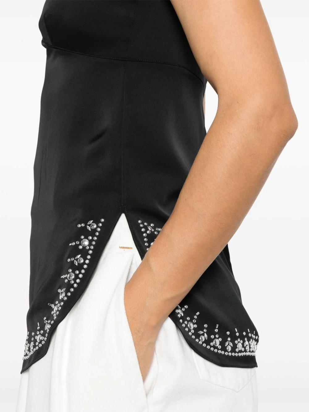 Studded Camisole Top