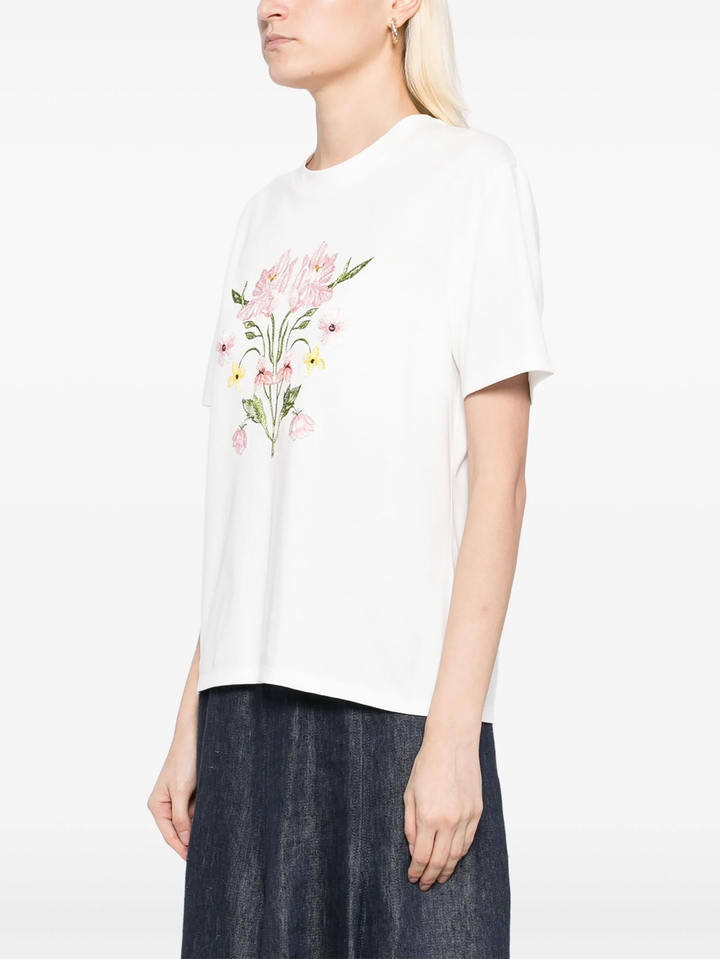 Embroidered Jersey T-Shirt