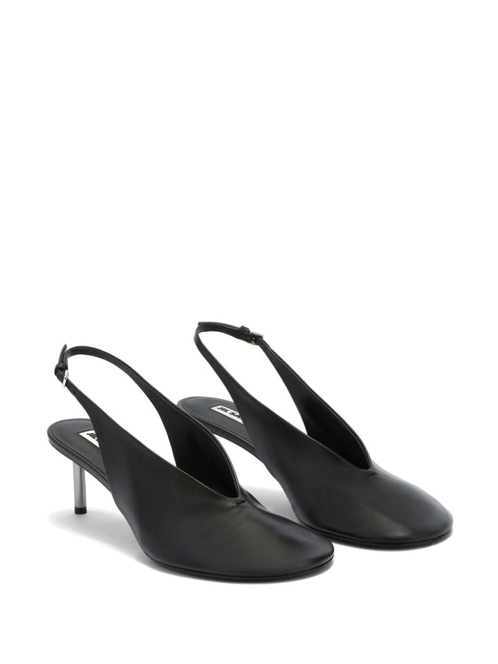 Sling Back Deconstructed Round Heels