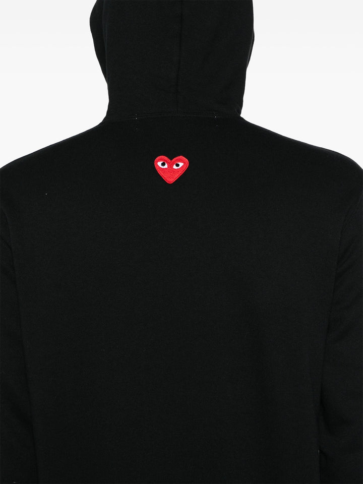 Back Red Emblem Hoodie Unisex