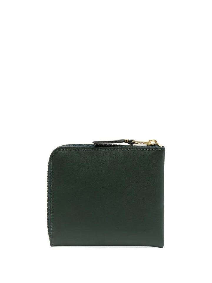 Classic Leather L-Shape Zip Wallet